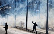 Violence between Palestinians and Israeli armed forces in Bethlehem