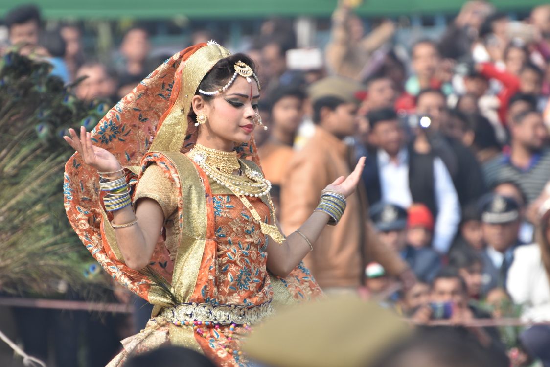 गणतंत्र दिवस लखनऊ में रंगारंग कार्यक्रमों के बीच धूमधाम से संपन्न