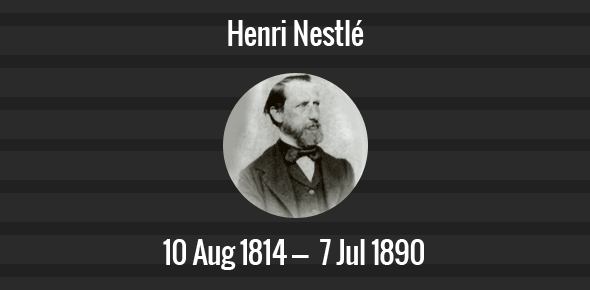 नेस्ले के संस्थापक थे