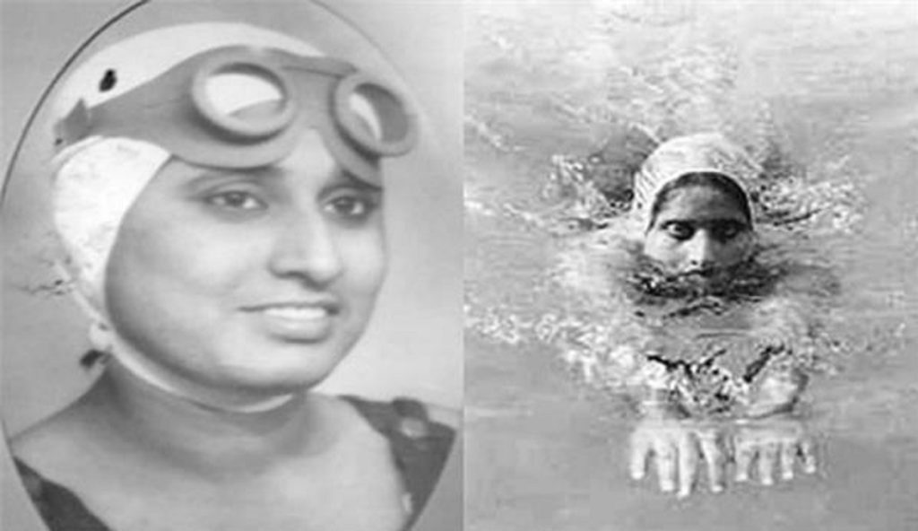 भारत तथा एशिया की पहली महिला इंग्लिश चैनल पार करने वाली तैराक थीं