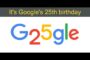 गूगल का 25वां  साल