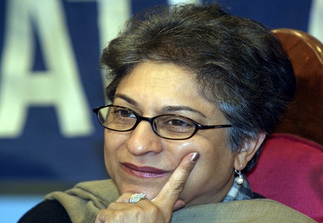 पाकिस्तानी मानवाधिकार आयोग की संस्थापक और प्रथम अध्यक्ष थीं