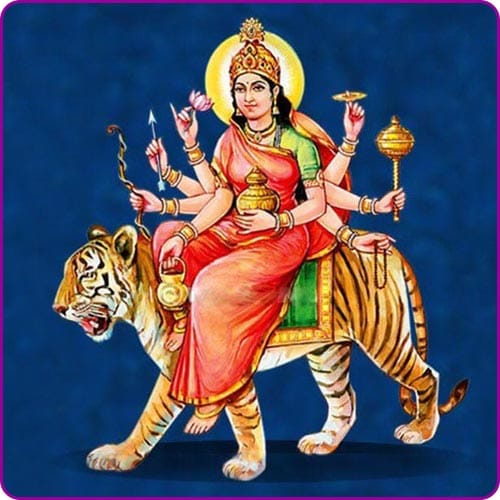 मां के चौथे स्वरूप कूष्माण्डा देवी की पूजा