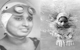 भारत तथा एशिया की पहली महिला इंग्लिश चैनल पार करने वाली तैराक थीं